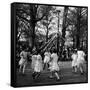 Maypole Dance, 1924-Science Source-Framed Stretched Canvas