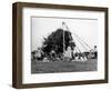 Maypole Dancing at Wishford, Wiltshire-null-Framed Photographic Print