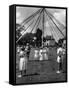 Maypole Dancing-J. Chettlburgh-Framed Stretched Canvas