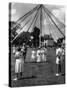 Maypole Dancing-J. Chettlburgh-Stretched Canvas