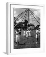 Maypole Dancing-J. Chettlburgh-Framed Photographic Print