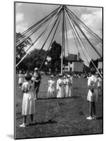 Maypole Dancing-J. Chettlburgh-Mounted Photographic Print