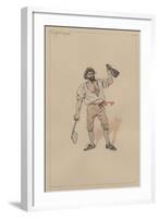 Maypole Hugh, C.1920s-Joseph Clayton Clarke-Framed Giclee Print