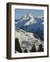 Mayrhofen Ski Resort, Zillertal Valley, Austrian Tyrol, Austria-Christian Kober-Framed Photographic Print