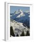 Mayrhofen Ski Resort, Zillertal Valley, Austrian Tyrol, Austria-Christian Kober-Framed Photographic Print