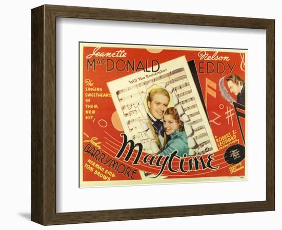 Maytime, 1937-null-Framed Art Print