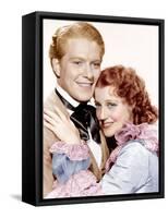 MAYTIME, from left: Nelson Eddy, Jeanette MacDonald, 1937-null-Framed Stretched Canvas