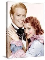 MAYTIME, from left: Nelson Eddy, Jeanette MacDonald, 1937-null-Stretched Canvas