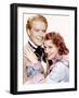 MAYTIME, from left: Nelson Eddy, Jeanette MacDonald, 1937-null-Framed Photo