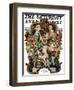 "Maytime," Saturday Evening Post Cover, May 7, 1927-Joseph Christian Leyendecker-Framed Giclee Print