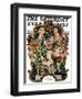 "Maytime," Saturday Evening Post Cover, May 7, 1927-Joseph Christian Leyendecker-Framed Giclee Print