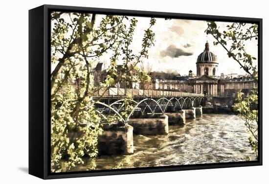 Mazarine Library Paris-Philippe Hugonnard-Framed Stretched Canvas