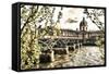 Mazarine Library Paris-Philippe Hugonnard-Framed Stretched Canvas