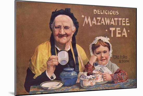 Mazawattee, Tea, UK, 1890-null-Mounted Giclee Print