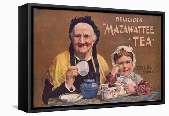 Mazawattee, Tea, UK, 1890-null-Framed Stretched Canvas