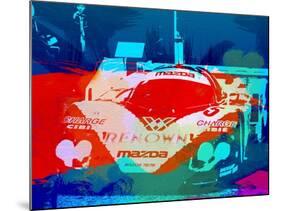 Mazda Le Mans-NaxArt-Mounted Art Print