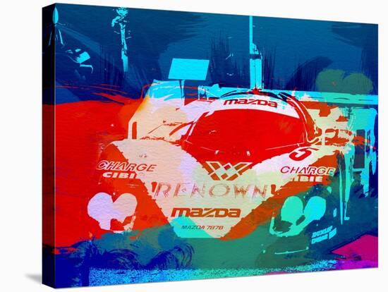 Mazda Le Mans-NaxArt-Stretched Canvas