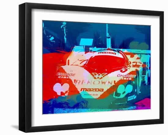 Mazda Le Mans-NaxArt-Framed Art Print