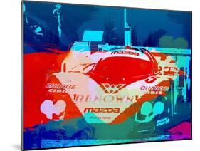 Mazda Le Mans-NaxArt-Mounted Art Print