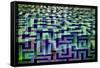 Maze 2-null-Framed Stretched Canvas