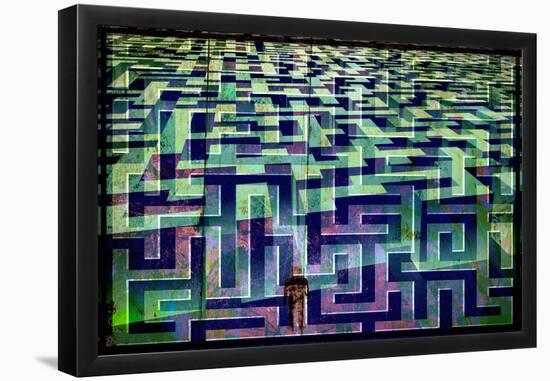 Maze 2-null-Framed Poster