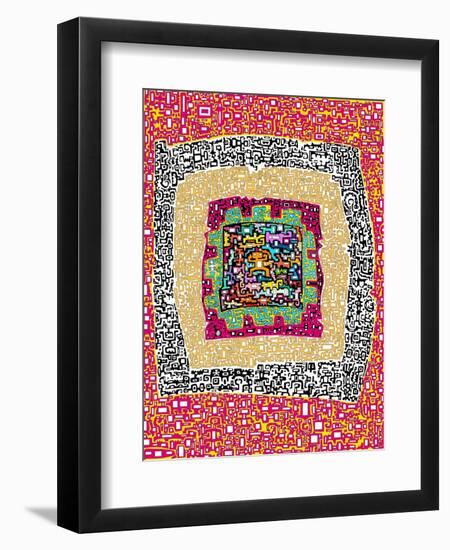 Maze 6-Miguel Balbás-Framed Giclee Print