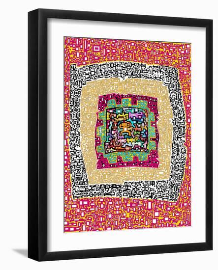 Maze 6-Miguel Balbás-Framed Giclee Print