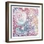 Maze Of Henna Mate-OnRei-Framed Art Print