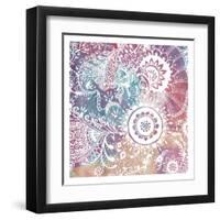 Maze Of Henna-OnRei-Framed Art Print