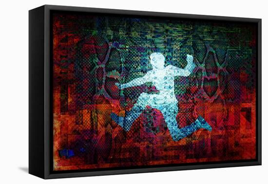 Maze Running 2-null-Framed Stretched Canvas
