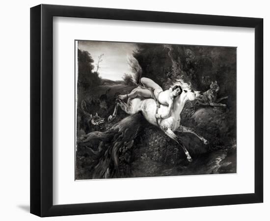 Mazeppa, 1826-Horace Vernet-Framed Premium Giclee Print