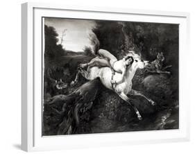 Mazeppa, 1826-Horace Vernet-Framed Giclee Print