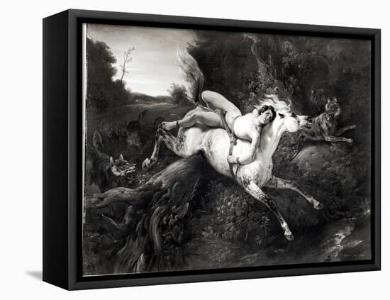 Mazeppa, 1826-Horace Vernet-Framed Stretched Canvas