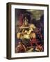 Mazeppa, 1827-Louis Boulanger-Framed Giclee Print