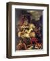 Mazeppa, 1827-Louis Boulanger-Framed Giclee Print