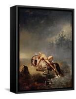 Mazeppa-Horace Vernet-Framed Stretched Canvas