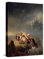 Mazeppa-Horace Vernet-Stretched Canvas