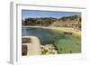 Mazzaro Bay and the Mazzaro Sea Palace Hotel in This Popular North East Tourist Town-Rob Francis-Framed Photographic Print