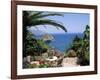 Mazzaro Beach, Taormina, Island of Sicily, Italy, Mediterranean-J Lightfoot-Framed Photographic Print