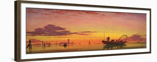 Mazzorto on the Lagoon, Venice, 1864-Edward William Cooke-Framed Giclee Print