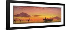 Mazzorto on the Lagoon, Venice, 1864-Edward William Cooke-Framed Giclee Print