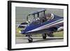 Mb-339A-Pan of the Frecce Tricolori Italian Aerobatic Team-null-Framed Photographic Print