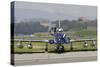 Mb-339A-Pan of the Frecce Tricolori Italian Aerobatic Team-null-Stretched Canvas