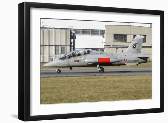 Mb-339Cd of the Italian Air Force Flight Test Unit-Stocktrek Images-Framed Photographic Print