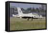 Mb-339Cd of the Italian Air Force Flight Test Unit-Stocktrek Images-Framed Stretched Canvas