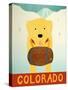 Mbf Colorado Yellow-Stephen Huneck-Stretched Canvas