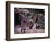 Mbnti Pygmies and Their Forest Huts, Ituri Rain Forest, Northern Zaire, Zaire, Africa-David Beatty-Framed Photographic Print