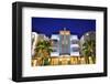 Mc Alpin Hotel on Ocean Drive in the Art Deco District of South Miami Beach in Miami, Florida, USA-null-Framed Art Print