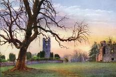 Ruins on the Hill of Slane, County Meath, Ireland, 1924-1926-MC Green-Giclee Print