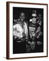 Mc Hammer and Vanilla Ice Attending the Grammy Awards-null-Framed Premium Photographic Print